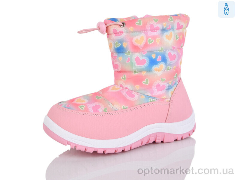 Купить Дутики дитячі 528-3 рожевий M&L  Alex13 рожевий, фото 1