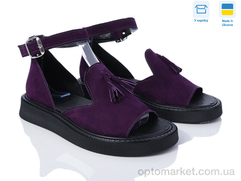 Купить Босоніжки жіночі 528 фіолетовий велюр G-Aira фіолетовий, фото 1