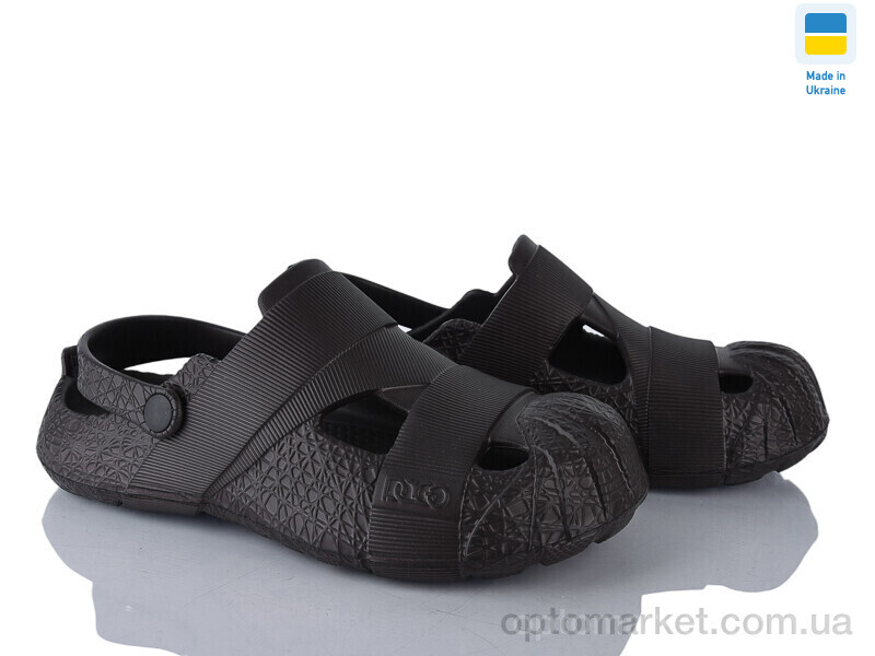 Купить Крокси чоловічі 528 т.коричневий Dago коричневий, фото 1