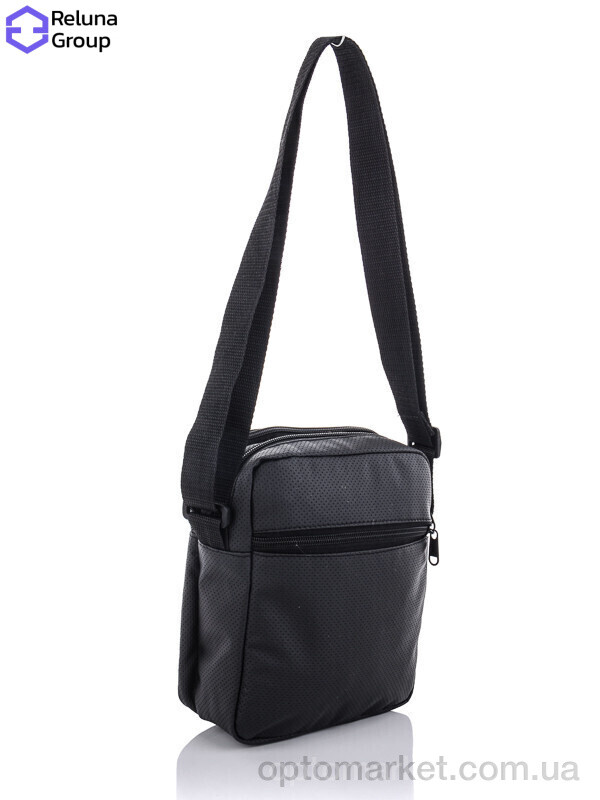 Купить Сумка чоловіча 53 black Reluna Group чорний, фото 3