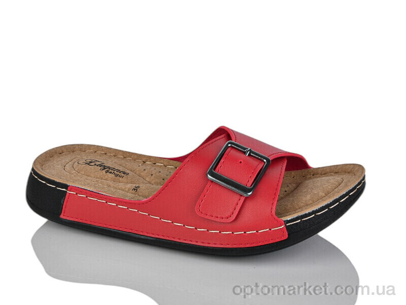 Купить Шльопанці жіночі 5300 червоний Elegance червоний, фото 1