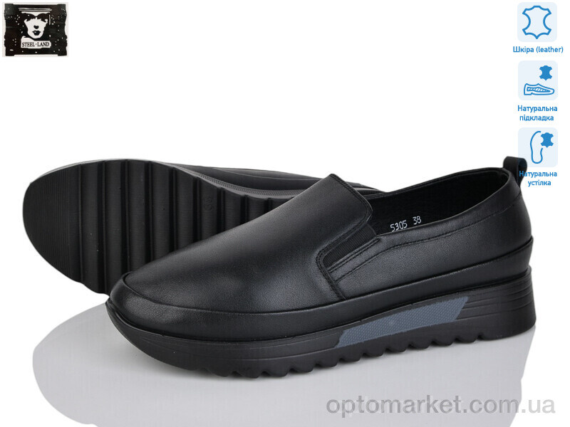 Купить Туфлі жіночі 5305 Camidy чорний, фото 1