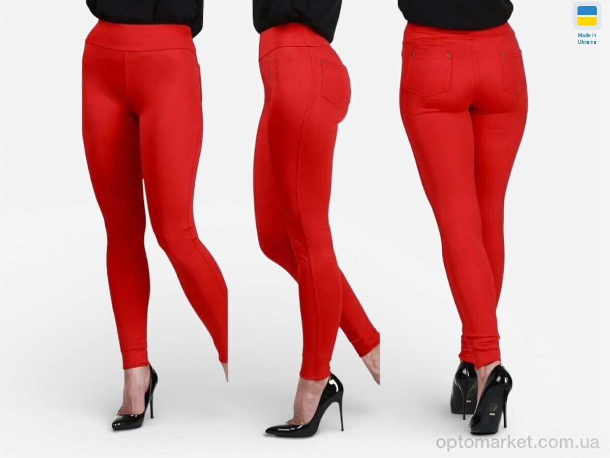 Купить Лосини жіночі 531 червоний Sport style червоний, фото 1