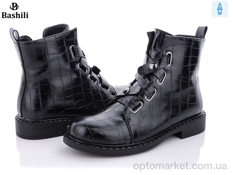 Купить Черевики жіночі 5317-OK87 Башили чорний, фото 1