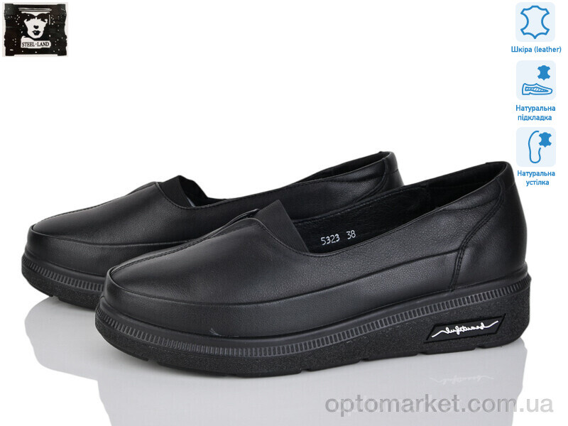 Купить Туфлі жіночі 5323 Camidy чорний, фото 1