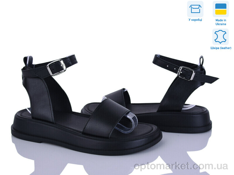 Купить Босоніжки жіночі 534-2A Ailinda чорний, фото 1