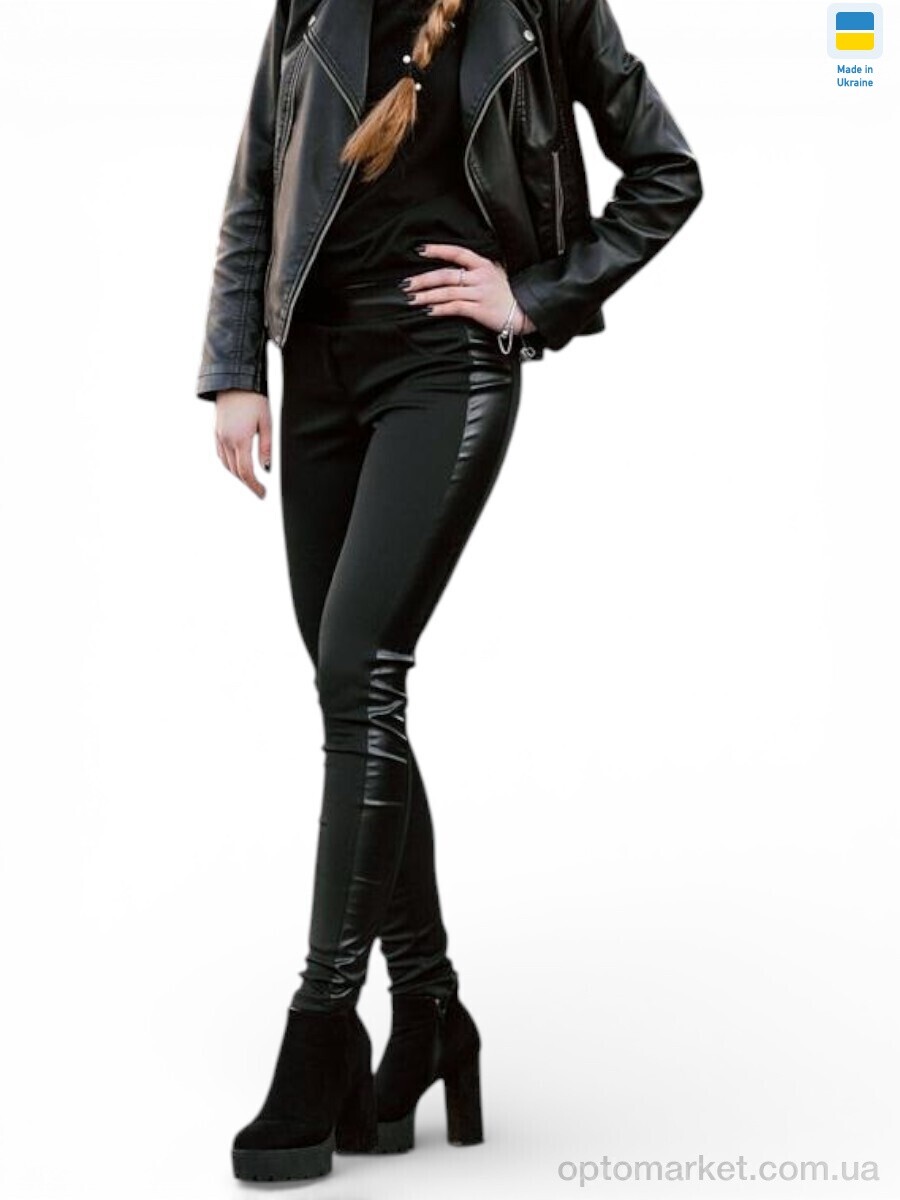 Купить Лосини жіночі 536 чорний Sport style чорний, фото 1