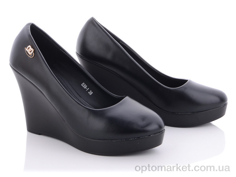 Купить Туфлі жіночі 539-1 Fuguishan чорний, фото 1