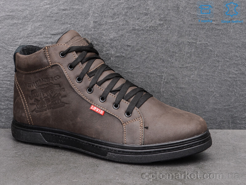 Купить Черевики чоловічі 539-26 L.vis коричневий, фото 3