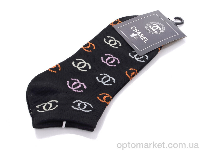 Купить Шкарпетки жіночі 539 C.anel чорний, фото 2