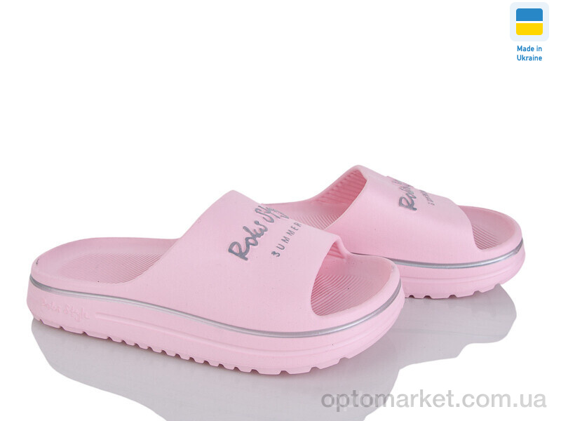 Купить Шльопанці жіночі 540-014 рожевий Roks рожевий, фото 1
