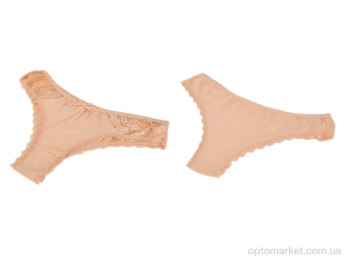 Купить Трусы жіночі 5400-4 beige (4XL) Miss Emma бежевий, фото 3