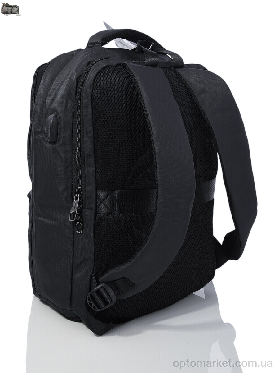 Купить Рюкзак унісекс 5402 black (5-30) Jomolanma чорний, фото 2