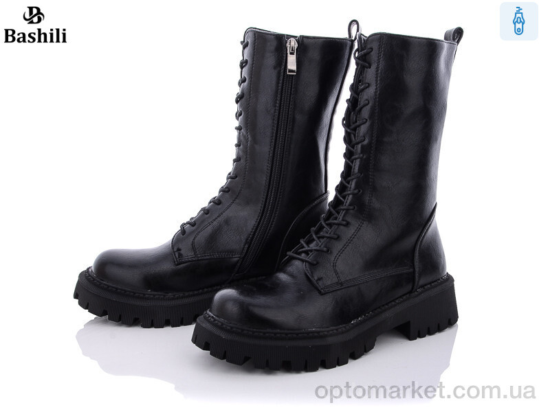 Купить Чоботи жіночі 5418-OK42 Башили чорний, фото 1