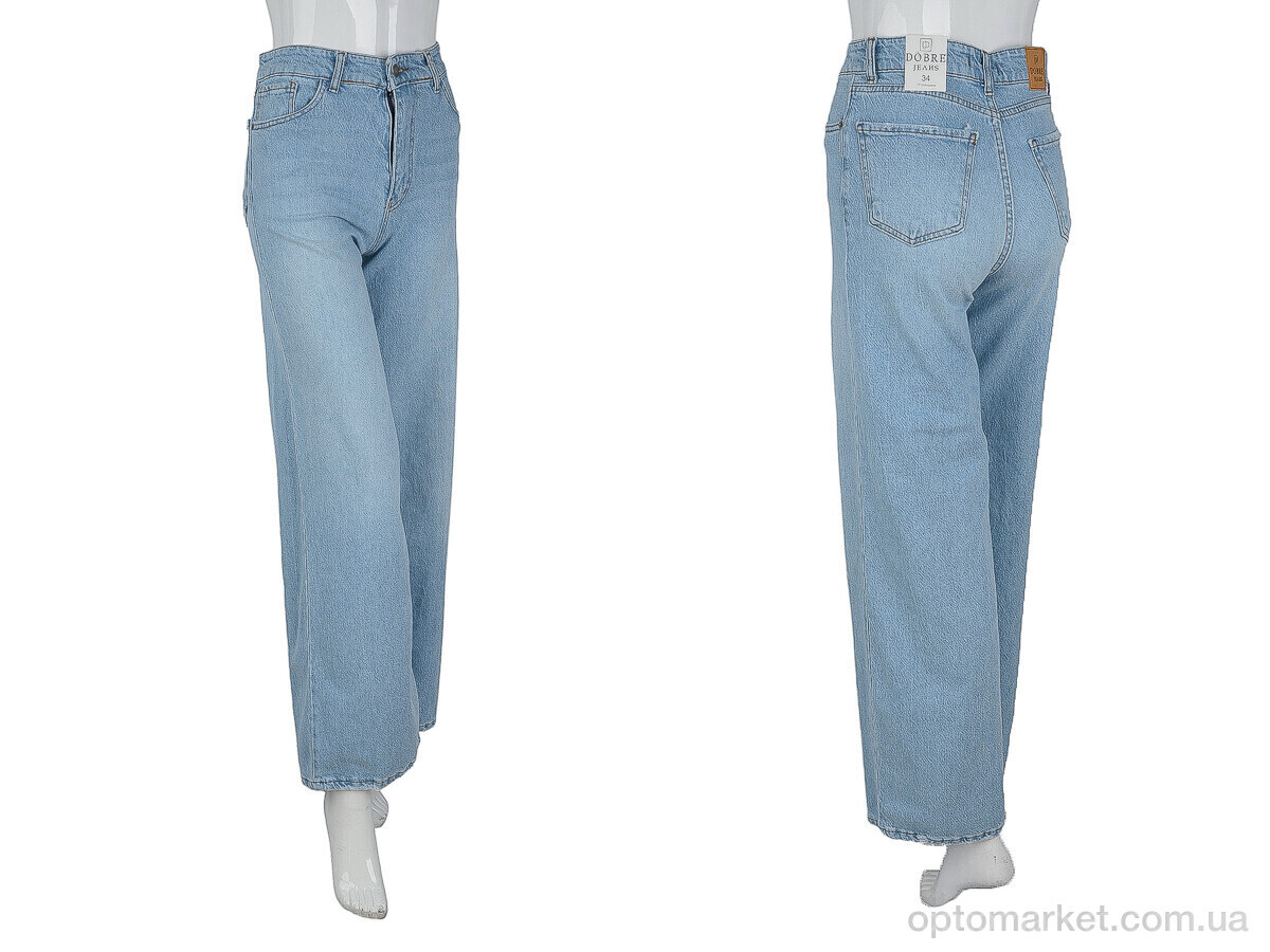 Купить Джинси жіночі 543 blue Dobre Jeans блакитний, фото 3