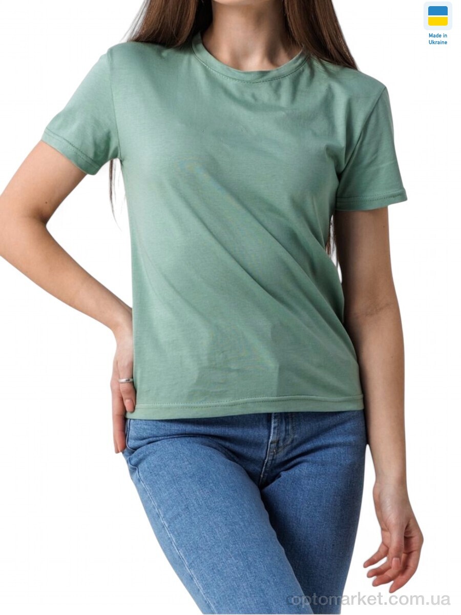Купить Футболка жіночі 5430 green Gildan зелений, фото 1