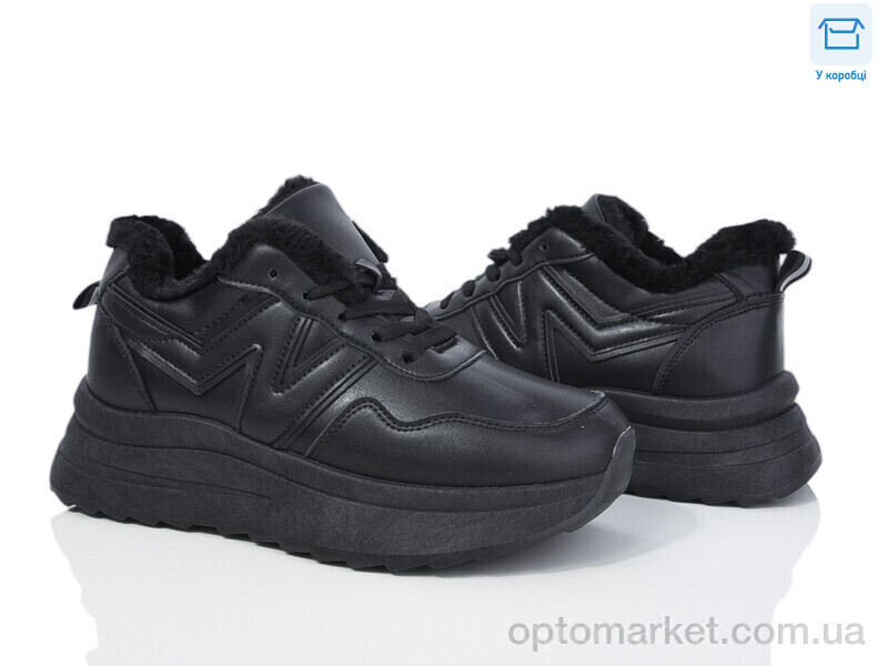 Купить Кросівки жіночі 546-290 black Ok Shoes чорний, фото 1