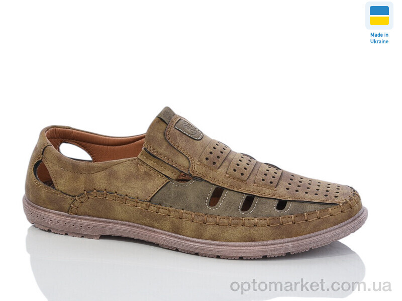 Купить Туфлі чоловічі 5461-4 Dual хакі, фото 1