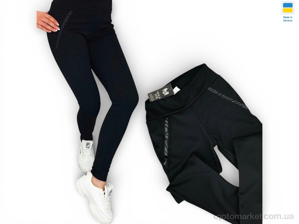 Купить Лосини жіночі 548 чорний Sport style чорний, фото 1