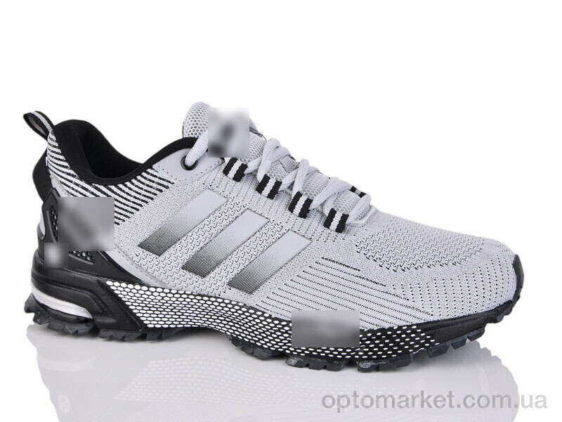 Купить Кросівки чоловічі 5493-2 A.idas сірий, фото 1