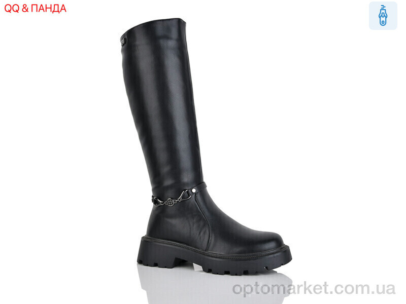 Купить Чоботи жіночі 55-1 QQ&Панда чорний, фото 1