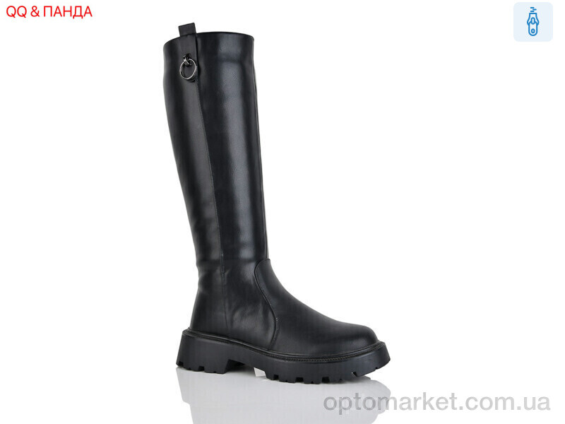 Купить Чоботи жіночі 55-5 QQ&Панда чорний, фото 1