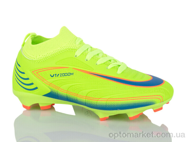 Купить Футбольне взуття дитячі 551-V Caroc зелений, фото 1