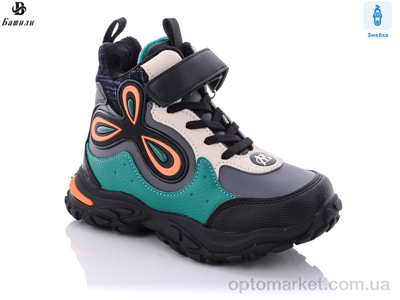 Купить Черевики дитячі 5529-5982-4M Башили сірий, фото 1