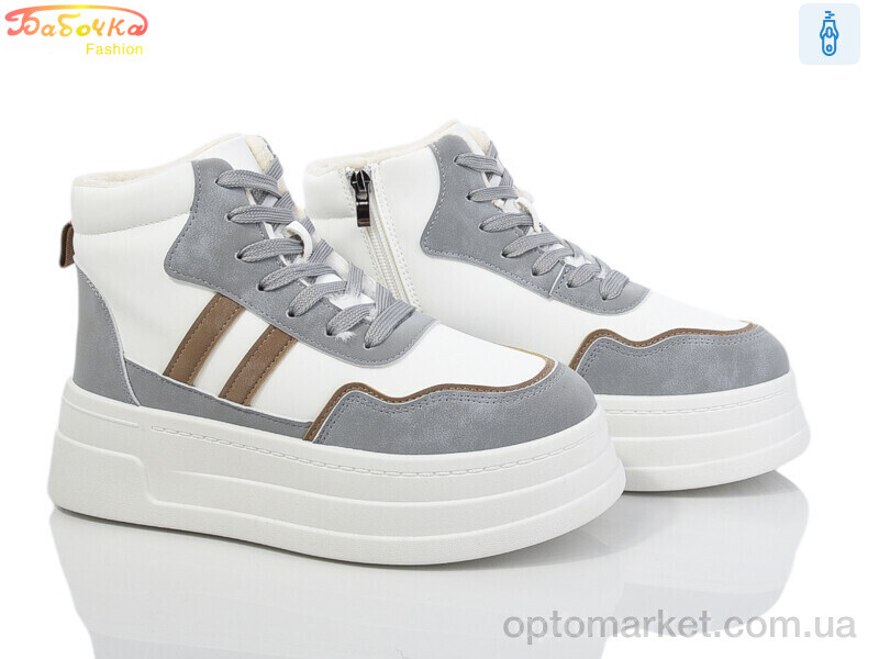 Купить Черевики жіночі 554-611 Бабочка-Mengfuna-AESD білий, фото 1