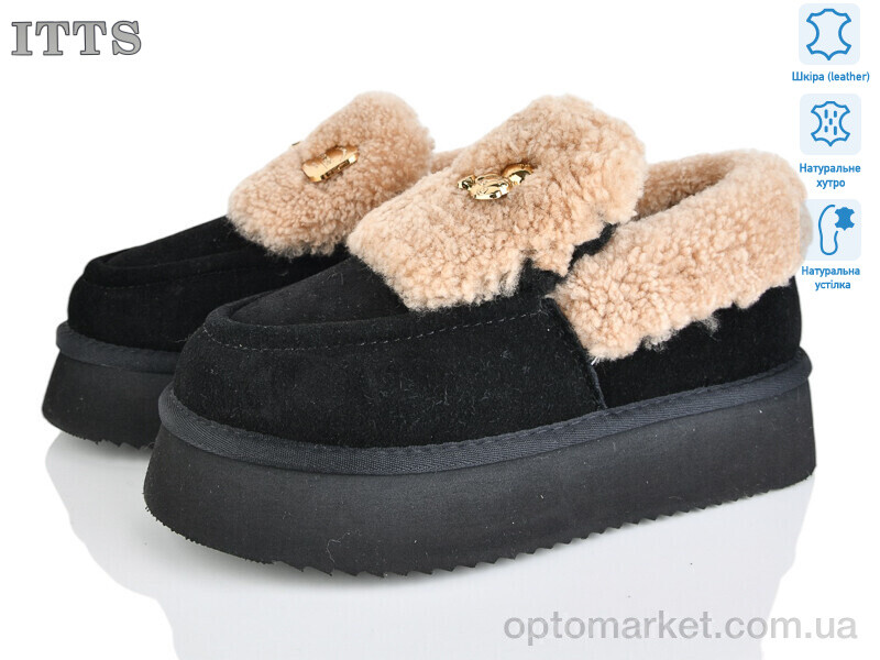 Купить Уги жіночі 556-1 ITTS чорний, фото 1