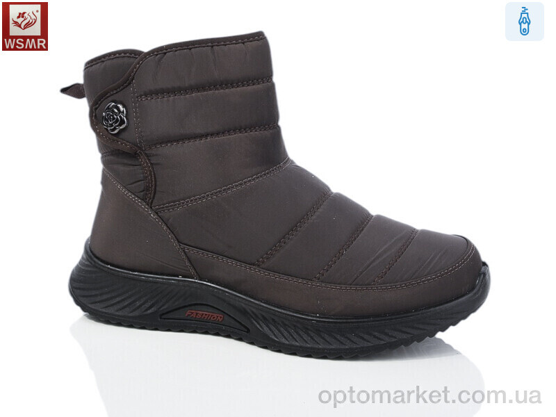 Купить Дутики жіночі 556-5 WSMR коричневий, фото 1