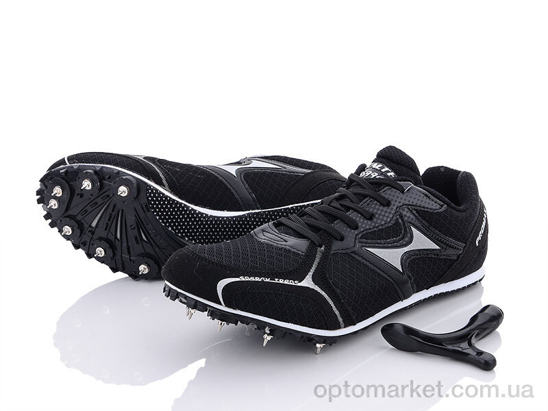 Купить Футбольне взуття чоловічі 5599S-3 Health чорний, фото 1