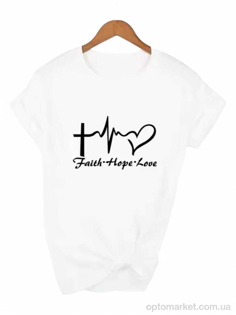 Купить Футболка жіночі 56 white Riza білий, фото 1