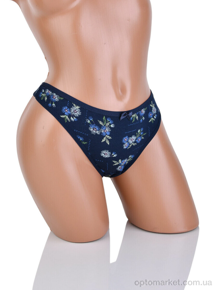 Купить Трусы жіночі 5600-7 navy (M; L; XL) Miss Emma синій, фото 1