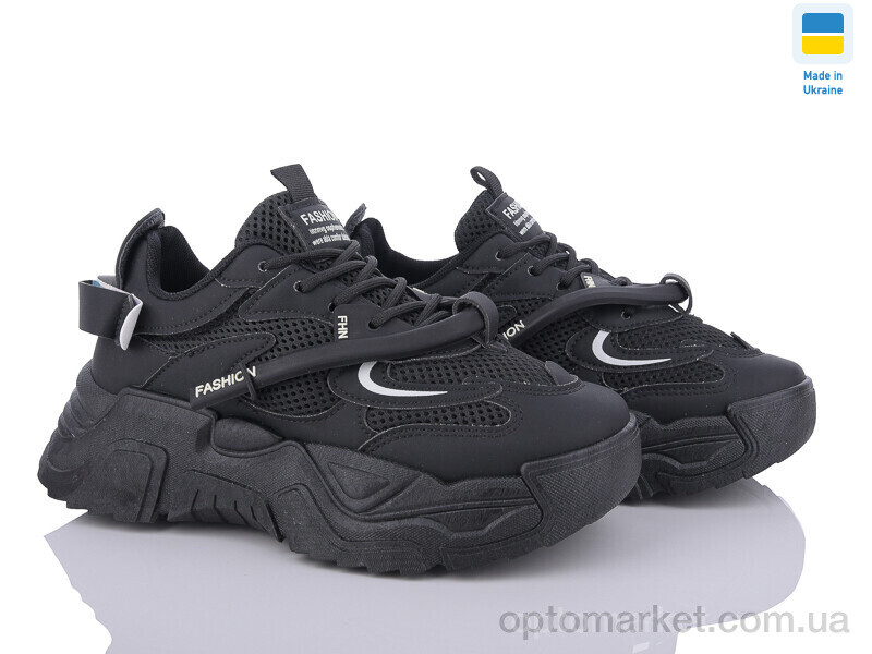 Купить Кросівки жіночі 5602-1 Swin чорний, фото 1