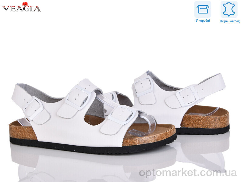 Купить Босоніжки жіночі 5603-2 FAN білий, фото 1