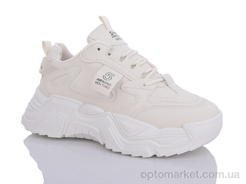 Купить Кросівки жіночі 5605-3 Swin бежевий, фото 1