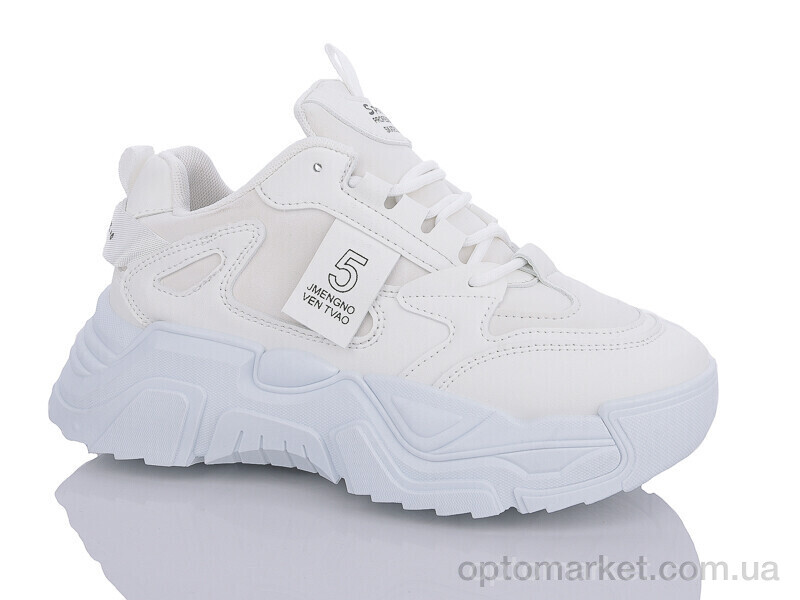 Купить Кросівки жіночі 5605-4B Swin білий, фото 1