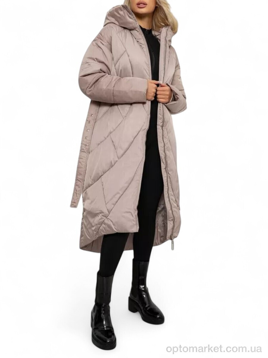 Купить Куртка жіночі 5618 пудра Massmag рожевий, фото 2