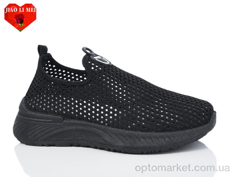 Купить Кросівки жіночі 563-1 Jiao Li Mei чорний, фото 1