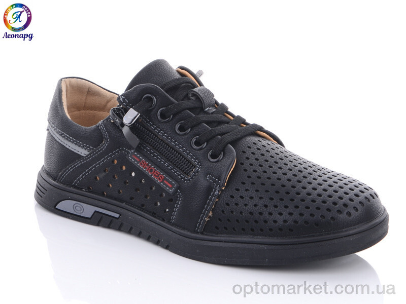 Купить Туфлі дитячі 5637-6A Buddy Sheep чорний, фото 1