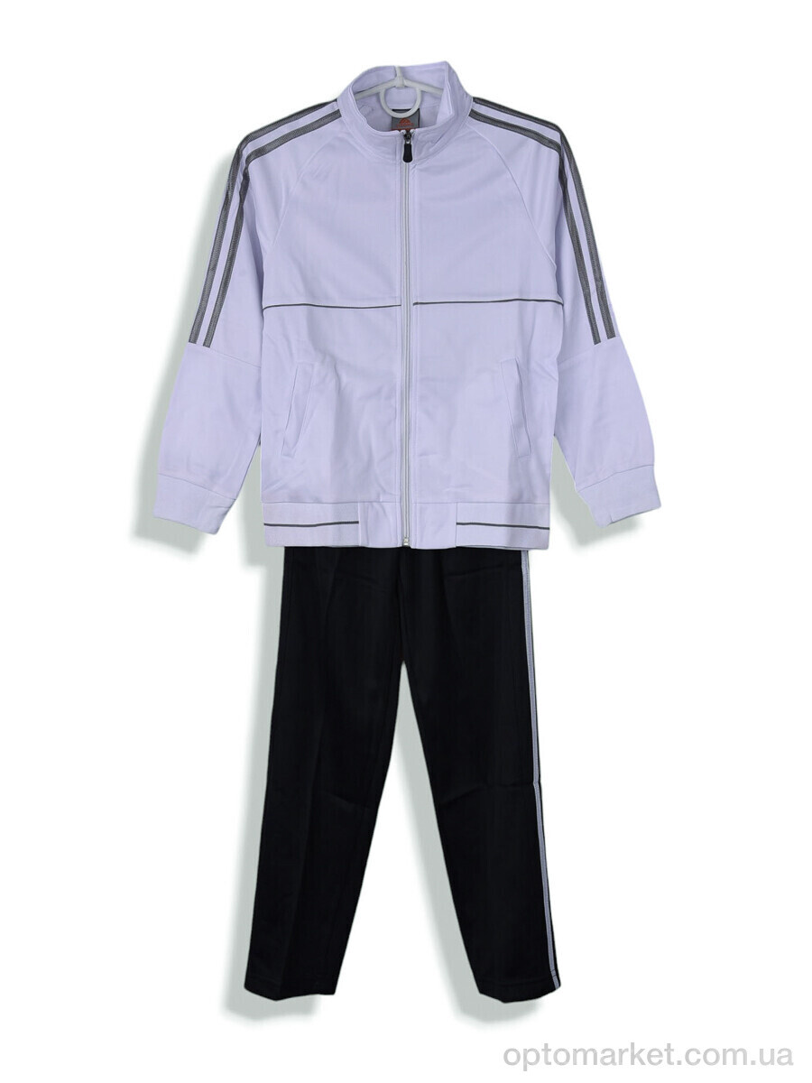 Купить Спортивний костюм дитячі 565 3-смужки білий Lidong білий, фото 1