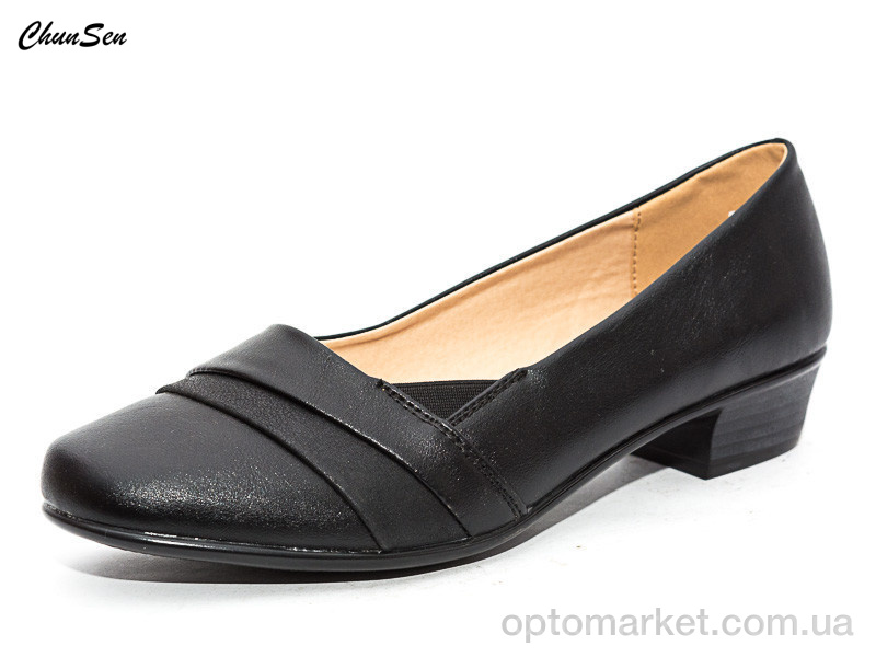 Купить Туфлі жіночі 5652-1 Chunsen чорний, фото 1