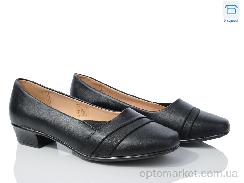 Купить Туфлі жіночі 5652-1 Chunsen чорний, фото 1