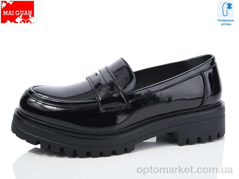 Купить Туфлі жіночі 5675-1 Maiguan чорний, фото 1