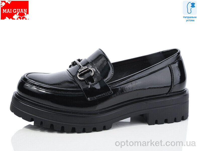 Купить Туфлі жіночі 5676-1 Maiguan чорний, фото 1