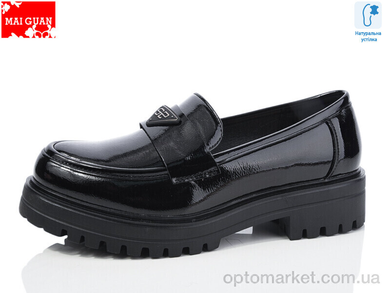 Купить Туфлі жіночі 5677-1 Maiguan чорний, фото 1