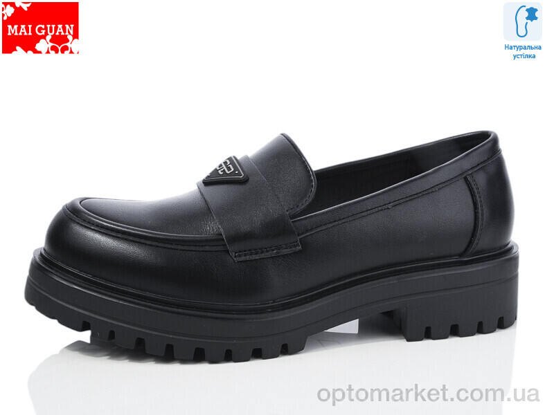 Купить Туфлі жіночі 5677-2 Maiguan чорний, фото 1