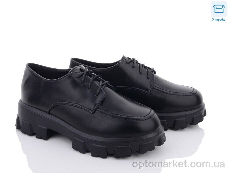 Купить Туфлі жіночі 5678-19 L&M чорний, фото 1