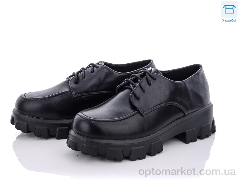 Купить Туфлі жіночі 5678-3 L&M чорний, фото 1